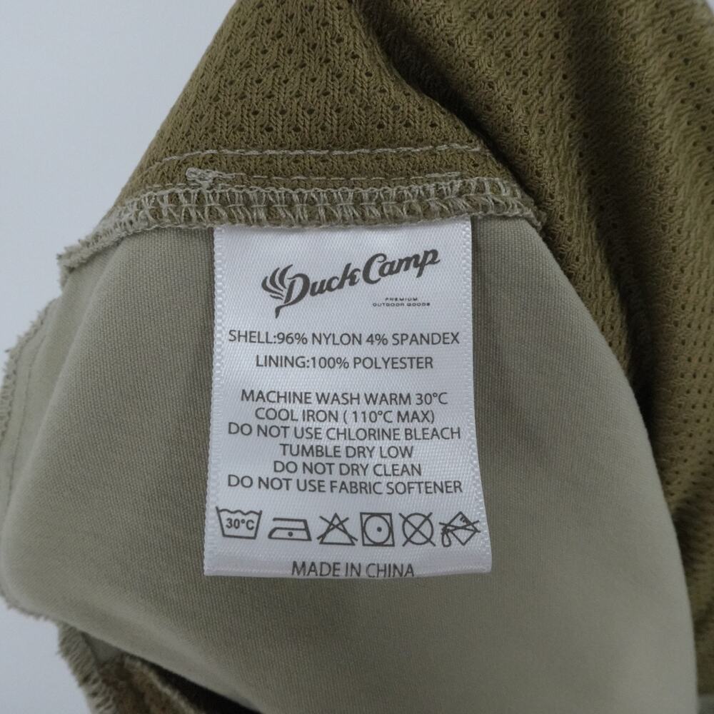 Duck Camp Shorts Mens‎ XXL Khaki Drifter Stretch Performance Fishing Outdoor - Picture 12 of 13